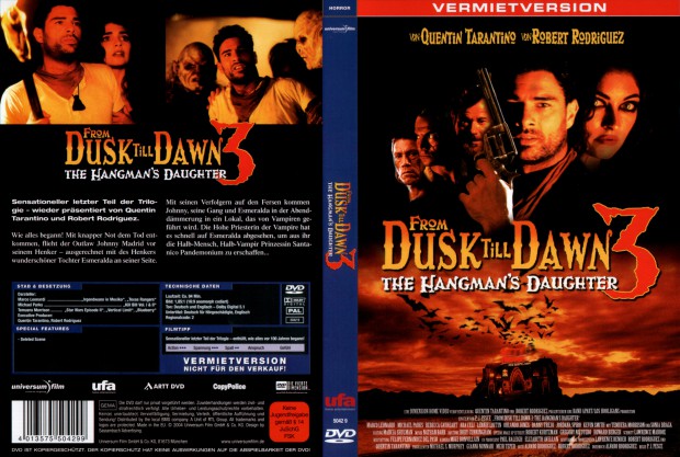 From Dusk Till Dawn 3: The Hangman's Daughter (German DVD cover).