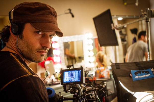 Robert Rodriguez behind the scenes of Machete Kills (Source: Troublemaker Studios).