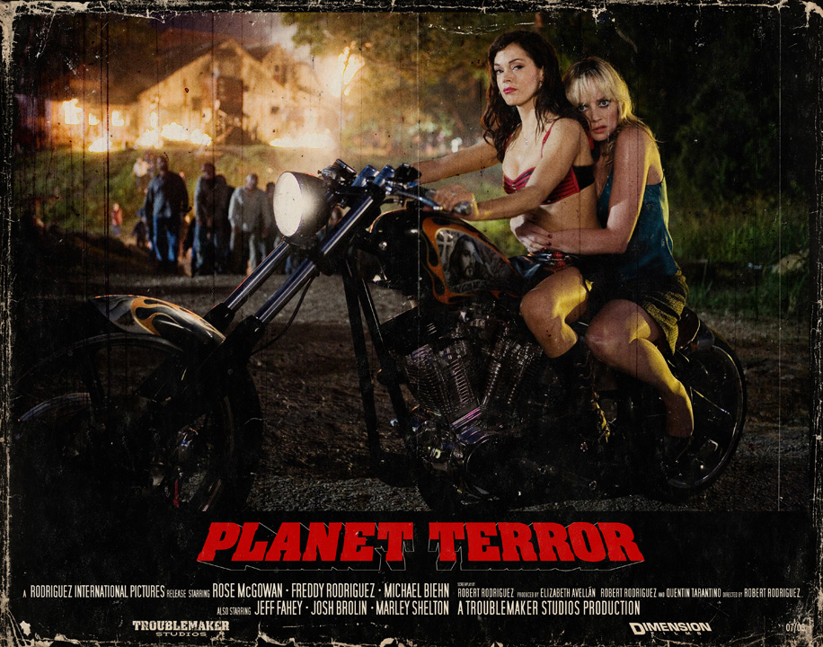 Planet Terror lobby cards